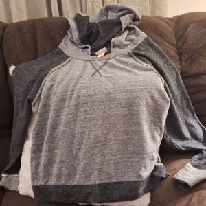 Mossimo Supply Co. Gray Women's Hooded Sweater